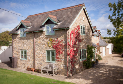 uPVC Wood effect Triple Glazed Windows, Howle Hill, South Herefordshire